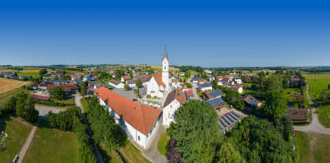 Gemeinde Bad_Griesbach Landkreis Passau Karpfham Luftbild (Dirschl Johann) Deutschland PA